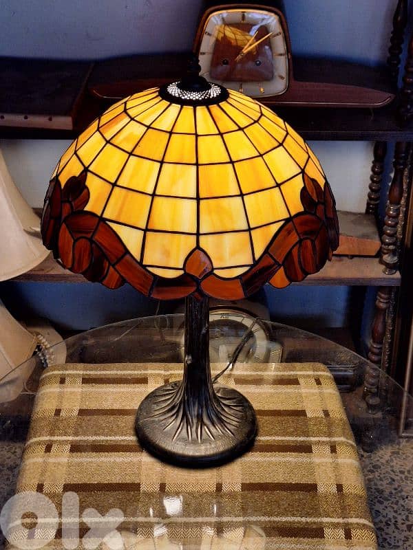 antique tiffany european lamp 3