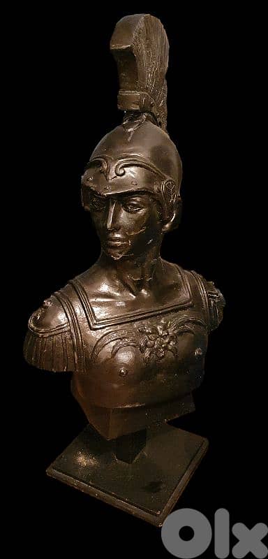 Bronze statue bust 75cm 3