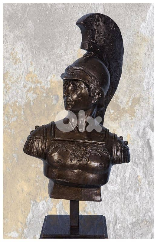 Bronze statue bust 75cm 1