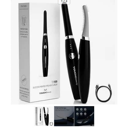 TOUCHBeauty Heated Eyelash Curler