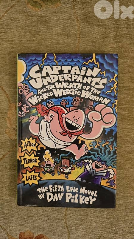 Captain Underpants Books 4