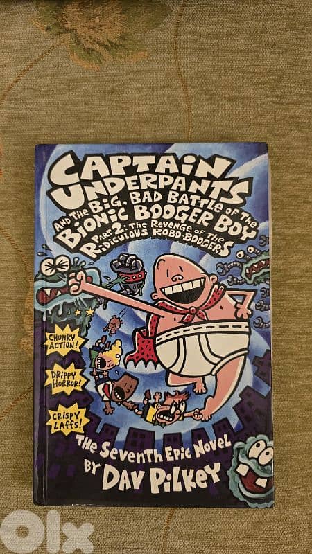 Captain Underpants Books 8