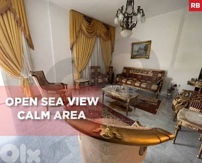 Fully Furnished, open sea view, jbeil, mastita/مستيتا REF#RB128653
