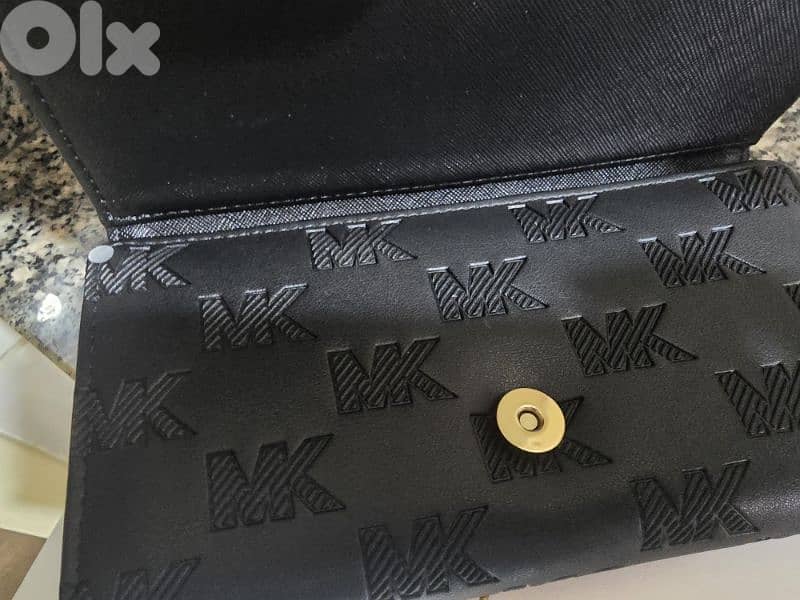Michael Kors black leather wallet 4