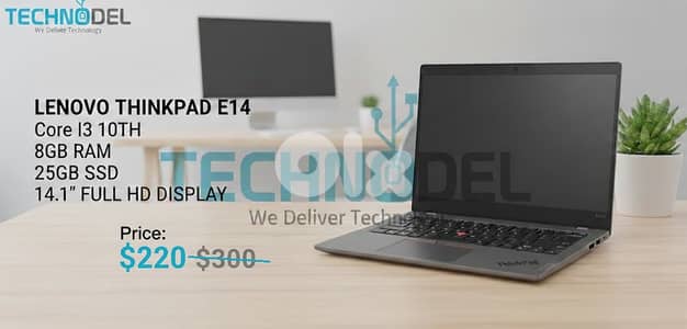 Lenovo E14 Core i3 10th Gen