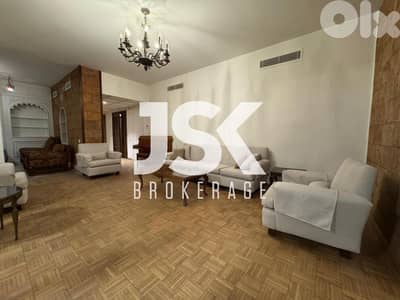 L20129 - Spacious & Furnished Apartment For Rent in Verdun, Ras Beirut