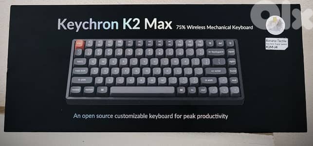 Keyboard keychron k2 max banana switch