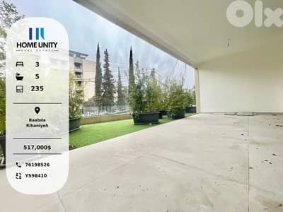 luxurious , brand new apartment for sale in baabda - rihaniyeh