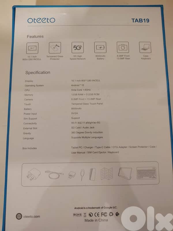 Oteeto Tab 19 1