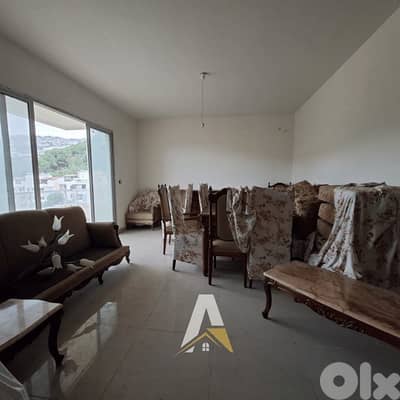 120 sqm Brand New Apartment With Open View in MANSOURIEH