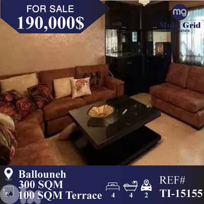 TI-15155 / Apartment for Sale in Ballouneh, شقة للبيع في بلونة