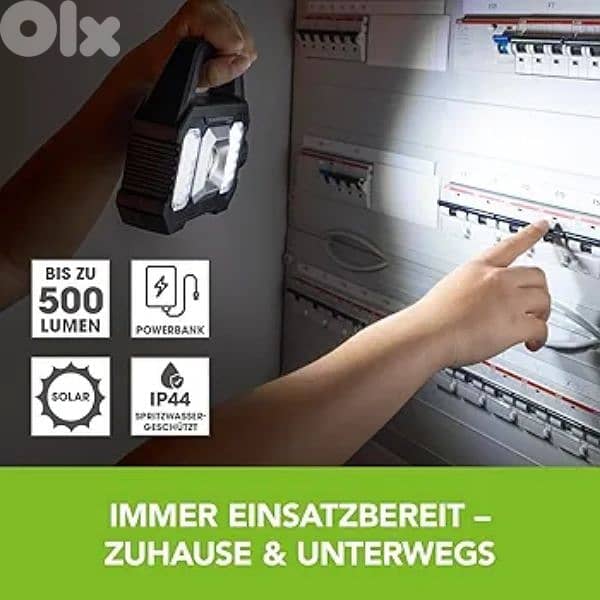 easymaxx solar work light 1