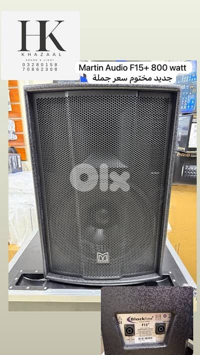 MARTIN AUDIO F15+  NEW 800WATT