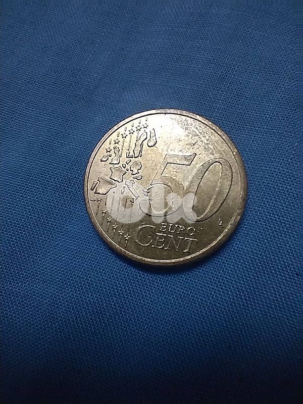 vintage 50 cent euro 1