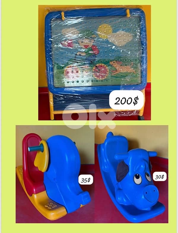 Kindergarten equipment for sale 1