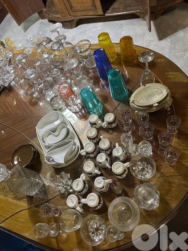 mixed glassware for 100$ 1