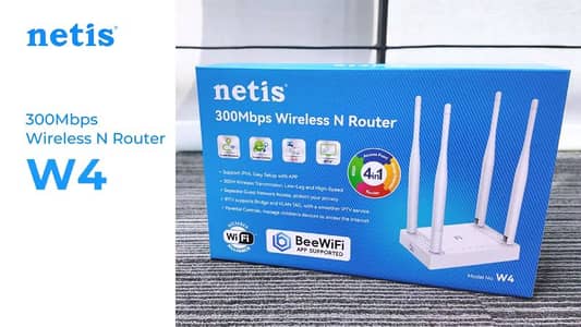 ONLY 16$ | Netis W4 N300 WI-FI Router