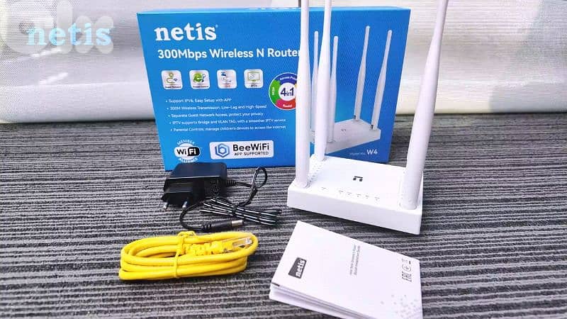 ONLY 16$ | Netis W4 N300 WI-FI Router 7