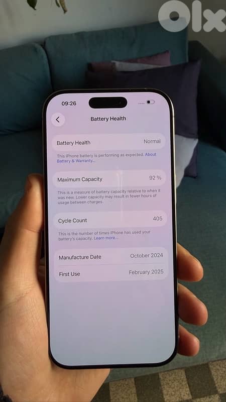 iphone 16 pro 256 - titanium 1