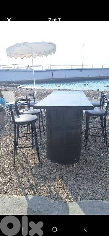 bar with tables and chairs 3