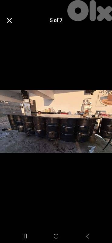 bar and tables and chairs 2