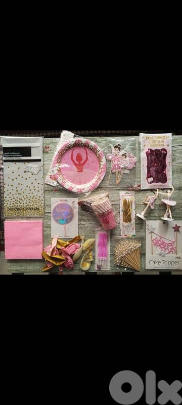 Ballerina birthday theme decoration! 2