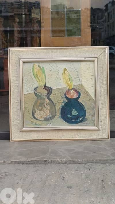 لوحة رسم زيتي اوروبية