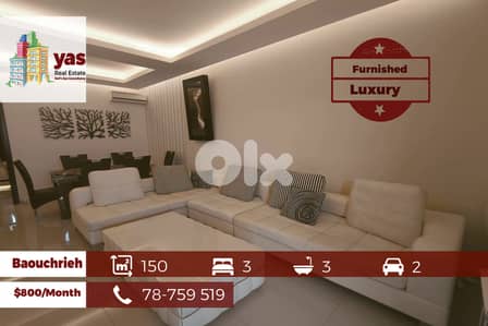 Sed El Baouchrieh 150m2 | Furnished |Rent | Port View | Gated | AA/JO