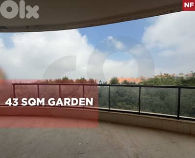 covered parking, garden, balcony, Ballouneh/بلونة  REF#NF01747