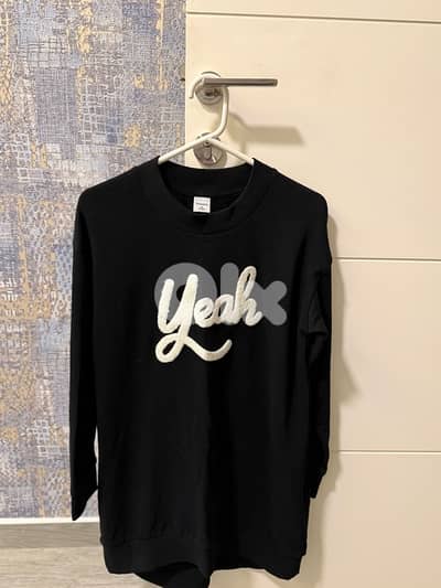 bossini black dress size m new