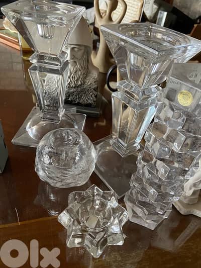 candle holders all for 30$