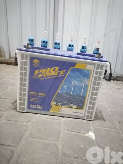 بطارية AH200 12V مستعملة بحالة جيدة بسعر $75