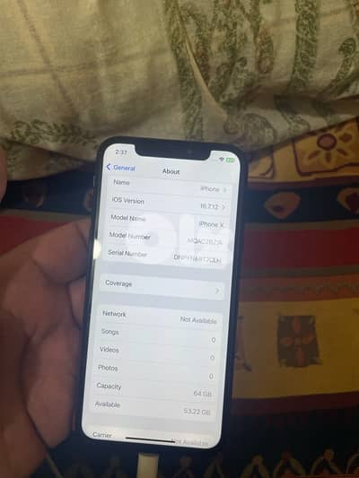 iphone x 64 gega