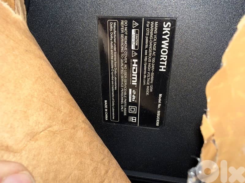 Skyworth 50” UHD 4k smart tv (2021 model) 1