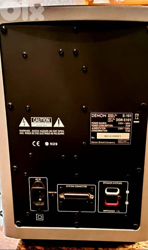 Denon 2.1 Cannel Home Theater S-101 7