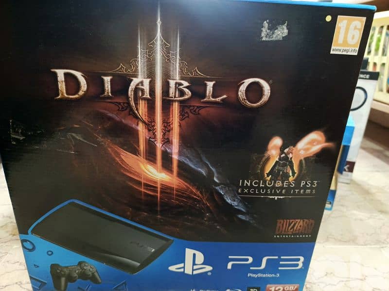 PS3 slim diablo III EDITION 3