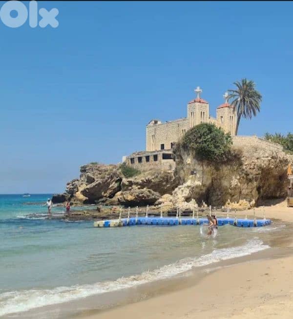 Beach chalet duplex for rent in halat with private access min 6 month 14