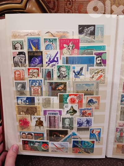 CCCP STAMPS ALBUM HUGE  البوم طوابغ اتحاد سوفيتي ضخم