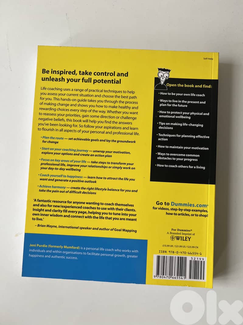 Life Coaching for Dummies / Jenie Purdie 1