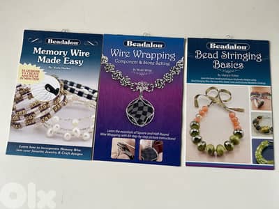 Bundle / 3 Beadalou / Memory Wire / WireWrapping / stringing Beads