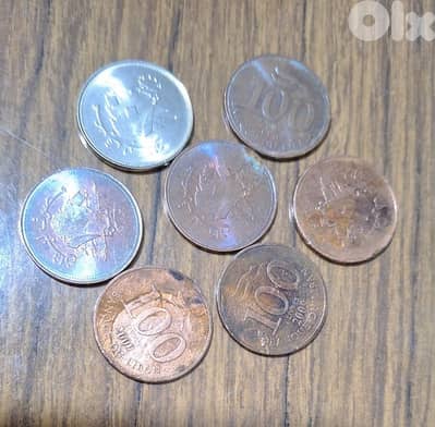 100 ليرة سنة 2000 وطلوع