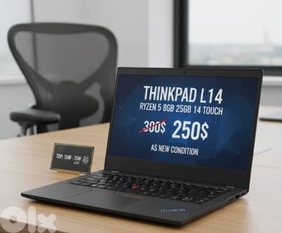 Thinkpad Touch Ryzen 5 Laptop