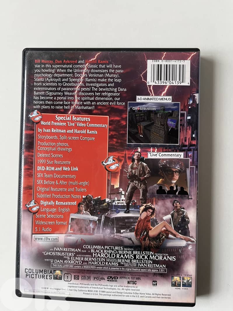 Ghost Busters / Tom Hanks/ Volume 1 & 2 2