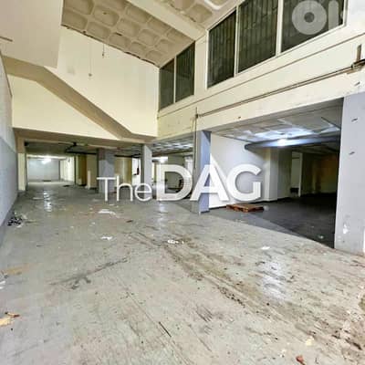 Strategic 1000 SQM Warehouse for Rent in Dbayeh مستودع للإيجار