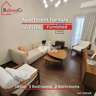 Furnsihed apartment for sale in Jal El Dib شقة مفروشة في جل الديب