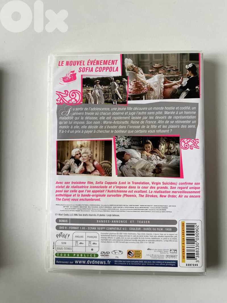 Marie Antoinette / Sofia Copola / Kirsten Dunst 1