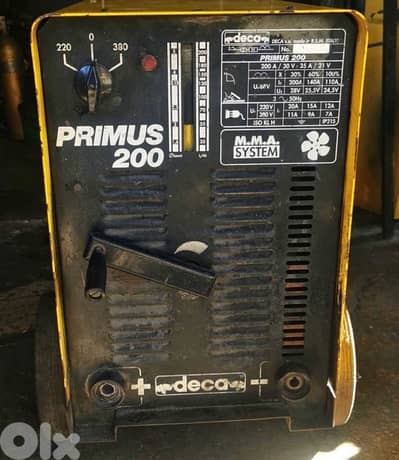 مكنة لحام حديد  والمنيوم