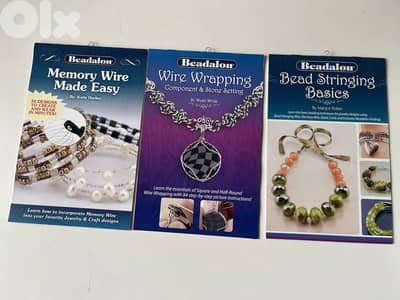 Bundle / 3 Beadalou / Memory Wire / WireWrapping / stringing Beads