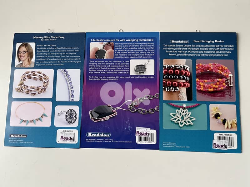 Bundle / 3 Beadalou / Memory Wire / WireWrapping / stringing Beads 1