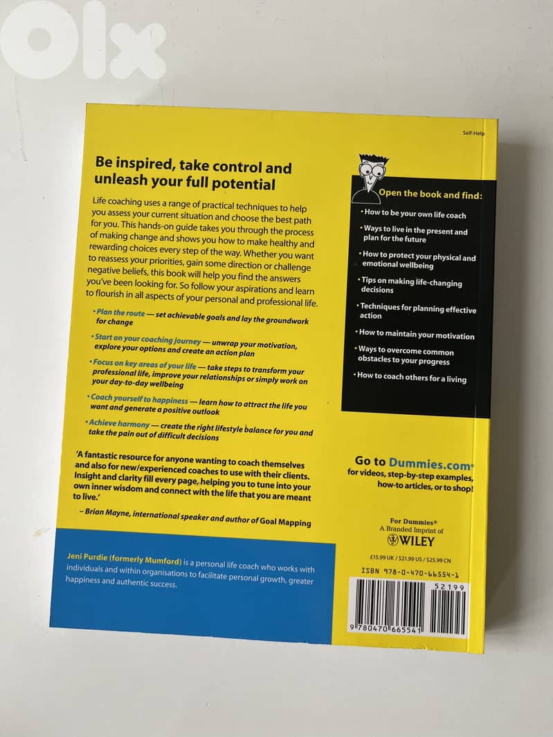 Life Coaching for Dummies / Jenie Purdie 1
